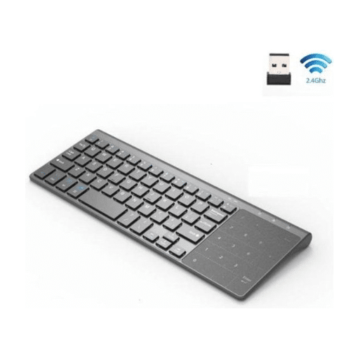 Draadloos toetsenbord met touchpad kopen ElementKey.nl