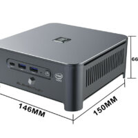 Elementkey iON -  Mini PC - i5-10300H - 4.5Ghz - Computer - 16GB RAM + 256GB NVME SSD + Windows 11 PRO - WiFi - Bluetooth - Afbeelding 8