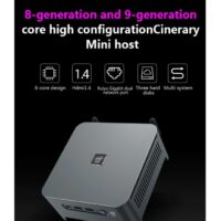 Elementkey iON -  Mini PC - i5-10300H - 4.5Ghz - Computer - 16GB RAM + 256GB NVME SSD + Windows 11 PRO - WiFi - Bluetooth - Afbeelding 23