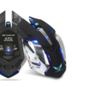 Elementkey M2 Draadloze Gamingmuis - Oplaadbare Wireless Semi-Ergonomisch Optische Muis – 2400 DPI met 600 mAh-batterij - Zwart - Afbeelding 16