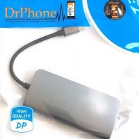 DrPhone 8 in 1 - Thunderbolt 3 - USB 3.1 Multi HUB – 3x USB 3.0 – HDMI 4K – SD Kaart + Micro SD – Gigabit Ethernet – Type C Male & Female – Voor o.a. Microsoft Surface / Macbook / Asus / Lenovo– Adapter – Grijs - Afbeelding 12