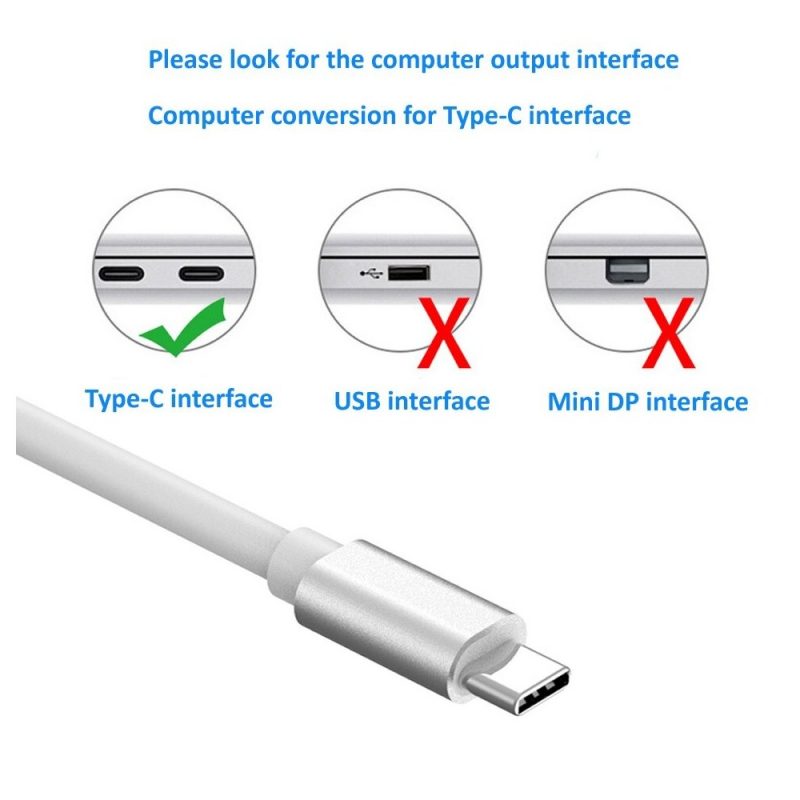 DrPhone DEX4 - USB Type-C 3.1 Naar HDMI - USB 3.0 - Mini Dock/Hub - USB-C Adapter 4K Video - voor Macbook/Chromebook/Nintendo Switch - Afbeelding 9