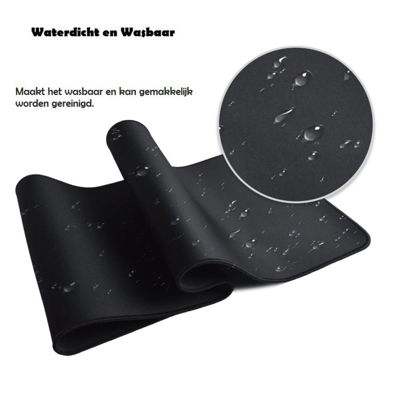 DrPhone Gaming Muismat / Mat met Glad oppervlak en Gestikte randen - Antislip - (Wereldkaart) 60 cm L * 30 cm B - Afbeelding 6