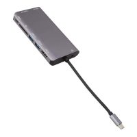 DrPhone HB8 USB C Hub - 8 in 1 - USB3.0x2 + HDMI 4K /VGA 1080P+Jack 3.5+Gigabit Network LAN + Type-C(Pd) 87W - Afbeelding 13