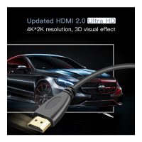 DrPhone Hi-Speed® HDMI naar HDMI kabel - 4K ULTRA HD - 5 Meter - 1.4v Hoge Snelheid - Goud verguld - Zwart - Afbeelding 10