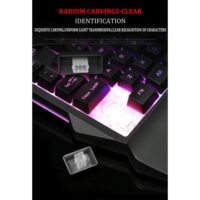 Elementkey MECHA3 één Hand Ontworpen Mini Gaming Toetsenbord – RGB – Macro opnames G1+G2 - Membraan  – USB – 35 toetsen -  Zwart - Afbeelding 4