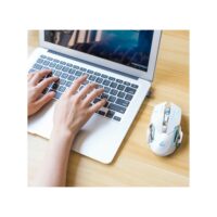 Elementkey M1 - Wireless Gaming Muis - Oplaadbaar + Draadloos - LED - 6 knoppen - 2400 DPI - USB Optische Ergonomische - Game Muis – Star Zwart - Afbeelding 12