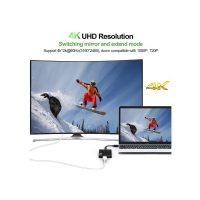 DrPhone THD3 - USB-C HUB - Type-C naar HDMI 4K 60Hz - 100Hz - Power Delivery (PD) 100W Opladen & USB 3.0 Adapter voor o.a MacBook/Nintendo Switch/Dell/Dex/HP - Afbeelding 9