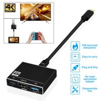 DrPhone THD3 - USB-C HUB - Type-C naar HDMI 4K 60Hz - 100Hz - Power Delivery (PD) 100W Opladen & USB 3.0 Adapter voor o.a MacBook/Nintendo Switch/Dell/Dex/HP - Afbeelding 11