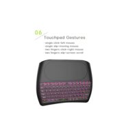 ElementKeyboard KB1 - Wireless Toetsenbord met Touchpad - LED Backlight - Keyboard voor o.a. Smart TV / Tablet / PS4 etc - Afbeelding 17