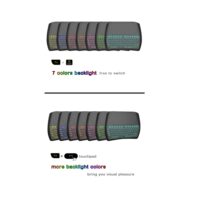 ElementKeyboard KB1 - Wireless Toetsenbord met Touchpad - LED Backlight - Keyboard voor o.a. Smart TV / Tablet / PS4 etc - Afbeelding 23