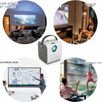 ELEMENTKEY BEAM2® - Projector - 3000 lumen - Bluetooth 4.0 - Projector Beamer - Speaker - Home Cinema - Afbeelding 19