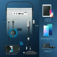 ELEMENTKEY BEAM2® - Projector - 3000 lumen - Bluetooth 4.0 - Projector Beamer - Speaker - Home Cinema - Afbeelding 21