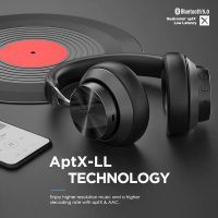 Elementkey ANC-E10 - Noise Cancelling Koptelefoon -  96% Active Ruisonderdrukking -  Bluetooth 5.0 AptX LL -  Over-Ear - 30 uur Accu - Wireless Headphone - Afbeelding 6