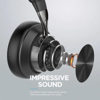 Elementkey ANC-E10 - Noise Cancelling Koptelefoon -  96% Active Ruisonderdrukking -  Bluetooth 5.0 AptX LL -  Over-Ear - 30 uur Accu - Wireless Headphone - Afbeelding 10