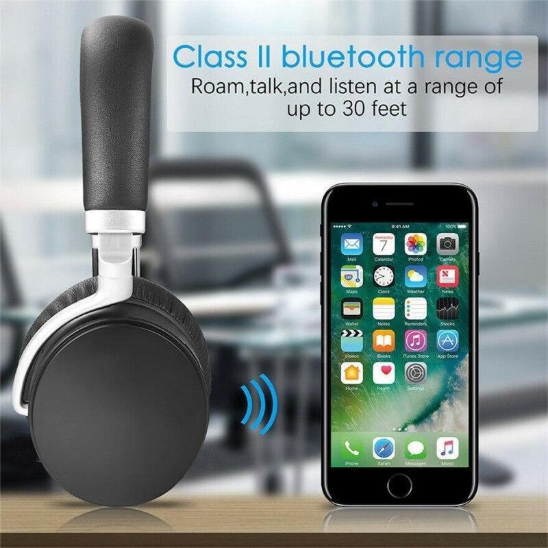 Elementkey A3S - AptX ACN Bluetooth Koptelefoon - Actieve Ruisonderdrukking - Bluetooth Headphone - Noise Cancelling - AptX Lage Latency/Aptx LL Draadloze Headset Koptelefoon - Zwart - Afbeelding 15