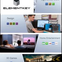 Elementkey ION3 Stealth - Intel i7-1260P Alder Lake Processor - 32GB ram - 2000GB (2TB) SSD - Iris XE Grafisch - Zwart - Afbeelding 26