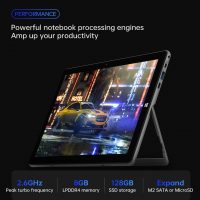 ELEMENTKEY iON Work - Windows 11 - 2 in 1 Tablet PC  -10.5 Inch Full HD IPS - Intel N4120 8GB LPDDR4 384GB Opslag - Afbeelding 9