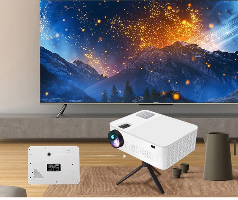 ELEMENTKEY BEAM12 - Android 9.0 Beamer Mediaspeler - Projector 6500 Lumen - Native Full HD 1080P - 5Ghz WiFi + Dolby - Zwart - Afbeelding 17