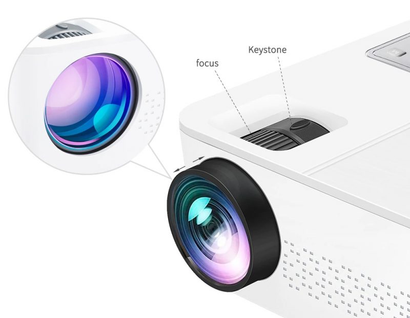 ELEMENTKEY BEAM12 - Android 9.0 Beamer Mediaspeler - Projector 6500 Lumen - Native Full HD 1080P - 5Ghz WiFi + Dolby - Zwart - Afbeelding 21