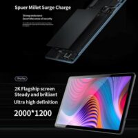 Elementkey Ai-Obsidian PRO - 4G LTE - GPS Tablet PC 10.1 Inch 12GB Ram + 384 GB Opslag - 8000Mah Android 12 - Tablet met Google - Afbeelding 7