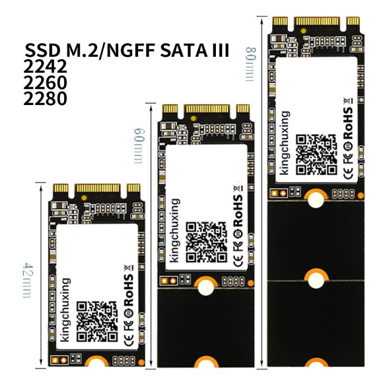 Elementkey HighBoost - 256GB m.2 NGFF - 2242 - SATA SSD - Harde Schijf Interne SSD - Afbeelding 4