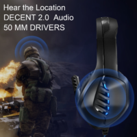 Elementkey ApexWave – 7.1 Surround Sound Gaming Headset – RGB Verlichting - Multi-Platform Compatibiliteit - Beraadde Gaming Headset – Zwart/Rood - Afbeelding 3