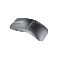 ELEMENKEY MIX3 2 in 1 Bluetooth & Draadloze Boog Muis – Ergonomisch – Stille Muis - Verstelbare DPI - Grijs