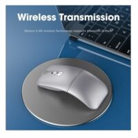 ELEMENKEY MIX3 2 in 1 Bluetooth & Draadloze Boog Muis – Ergonomisch – Stille Muis - Verstelbare DPI - Grijs - Afbeelding 15