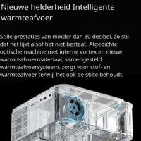 Elementkey CinéTech LT3 - 10000 Lumen Professioneel Beamer - Native 1080P Projector - Android 9.0 Besturing - Auto Correctie / Keystone - Afbeelding 11