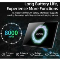 Elementkey Ai-Obsidian PRO - 4G LTE - GPS Tablet PC 10.1 Inch 12GB Ram + 384 GB Opslag - 8000Mah Android 12 - Tablet met Google - Afbeelding 22