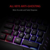 Elementkey MECHA4 één Hand Ontworpen Mini Gaming Toetsenbord – Achtergrondverlichting –Multimedia toetsen - Membraan  – USB – 35 toetsen -  Zwart - Afbeelding 3