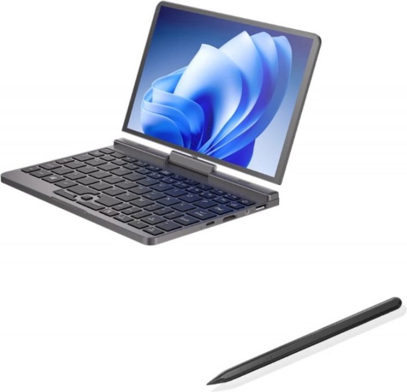 Elementkey Artpixel Mini V2 - 2 in 1 Mini Laptop - TouchScreen Tablet - N100 - 8 Inch - WiFi 6 - 12GB Ram DDR5 - 512GB SSD + Stylus Pen