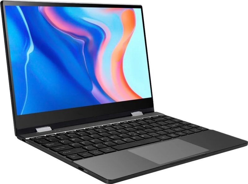 Elementkey LightPixel - 14 Inch Laptop - 2 in 1 Flip - Intel® Processor N100 - Windows 11 PRO - 12GB DDR5 RAM – 1TB SSD - Uitgebreide Poorten - Zwart - Afbeelding 10