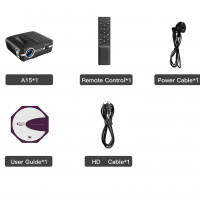 ELEMENTKEY A15 BEAM – Professionele beamer - 13000 Lumen & 1300 ANSI Lumen - LCD Android 9.0 Beamer - Projector - Zwart - Afbeelding 34