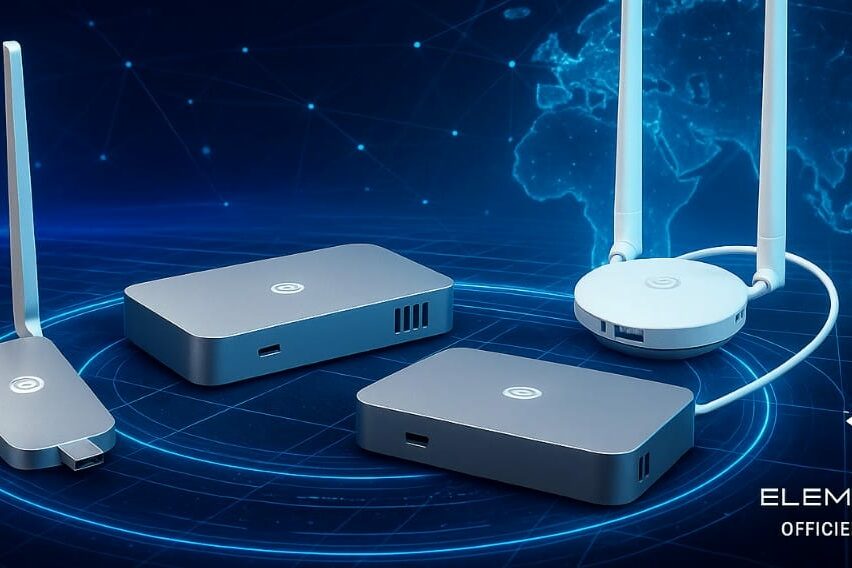 Elementkey draadloze netwerkapparatuur wifi adapters grijs