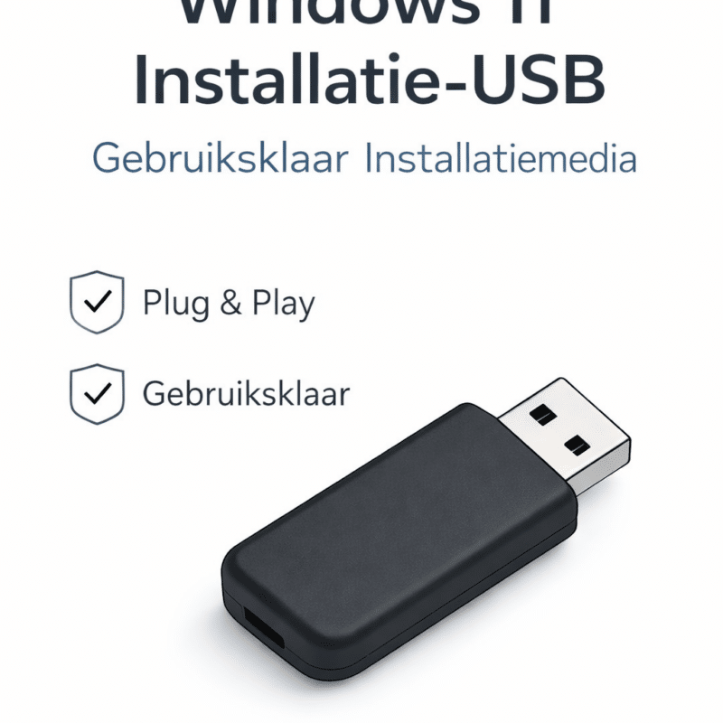 Elementkey windows 11 installatie usb klaar gebruik