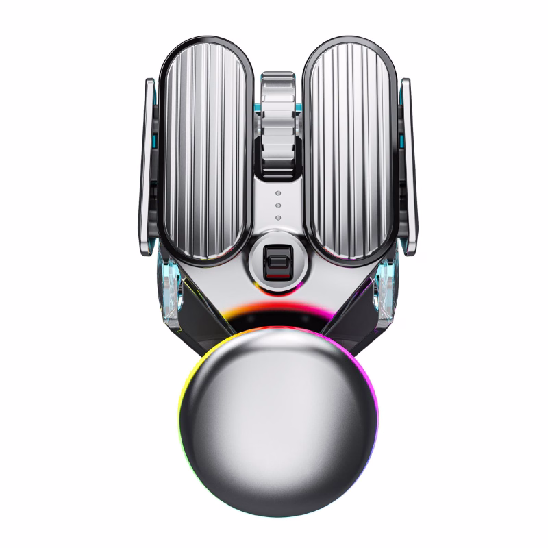 Elementkey CyberWing Draadloze Gaming Muis – Bluetooth 5.1 & 2.4GHz – RGB – 4800 DPI – Oplaadbaar